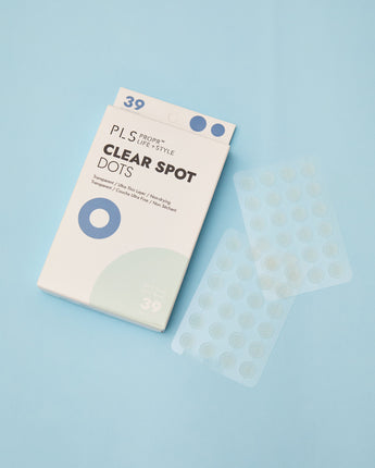 PLS CLEAR SPOT DOTS (PACKAGE OF 39 PATCHES) WHOLESALE ACCOUNTS ONLY